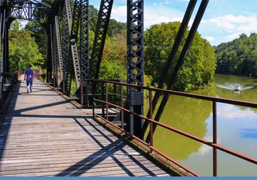 Pretty view of river